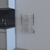 Radiant Plug-in & Hardwired Combo Curved 10 Bar Towel Warmer in Polished - Image 4