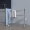 Solo 33" Freestanding Towel Warmer in Brushed