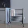 Solo 33" Freestanding Towel Warmer in Matte Black