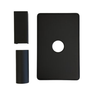Large Cover Plate (Antus, Quadro, Sirio, Vega & Modello i) in Matte Black