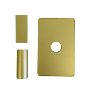 Small Cover Plate (Antus, Quadro, Sirio, Vega & Modello i) in Satin Brass