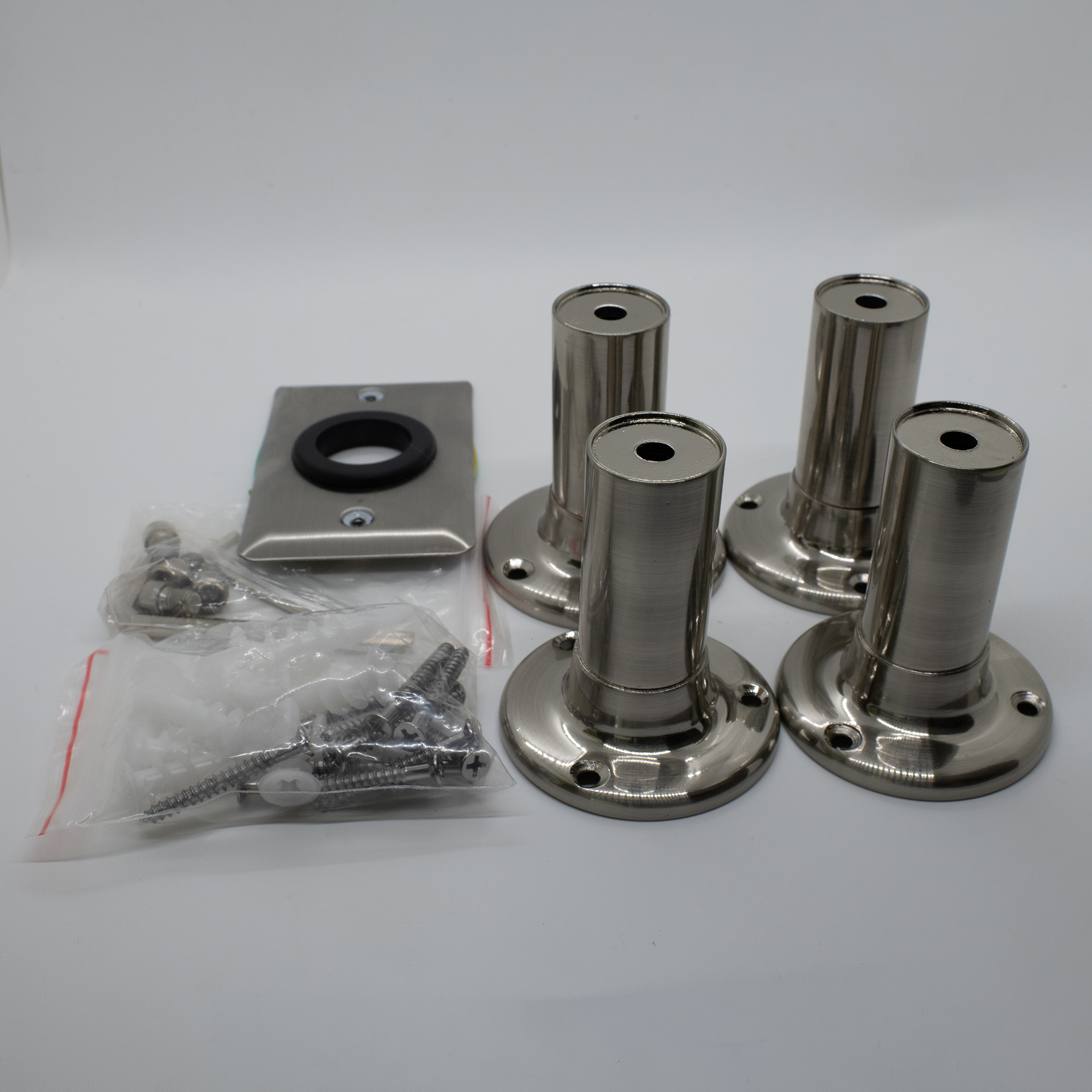 Traditional Bracket Pack - Brushed Nickel